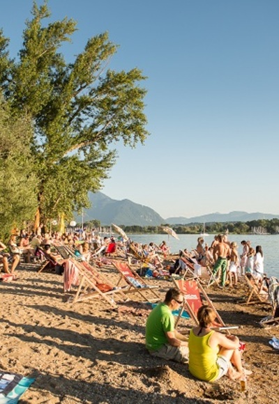 Beachbar im Strandbad Feldwies