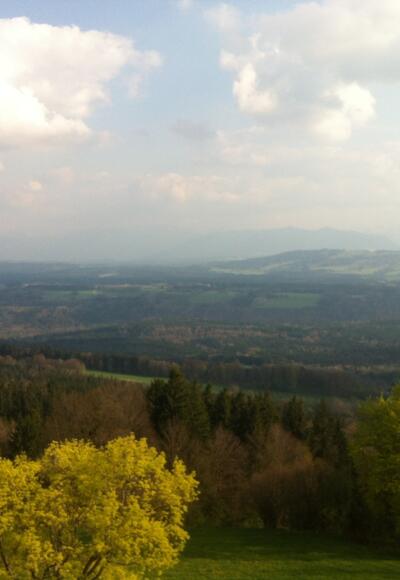 Aussicht vom Hohen Peißenberg