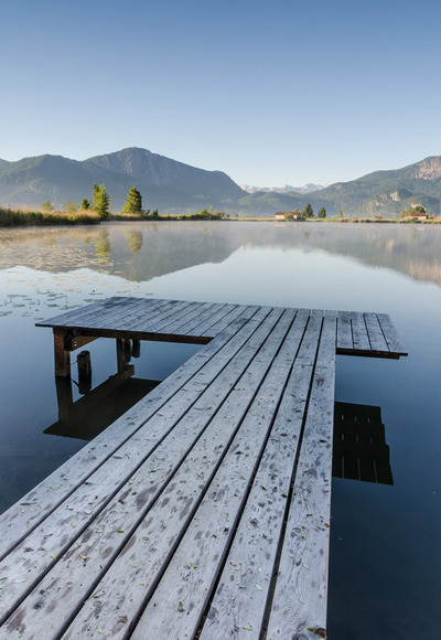 Radtour - Das Blaue Land - Der Eichsee bei Großweil