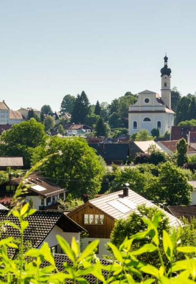 Themenweg - Kunstspaziergang durch Murnau - Das Blaue Land