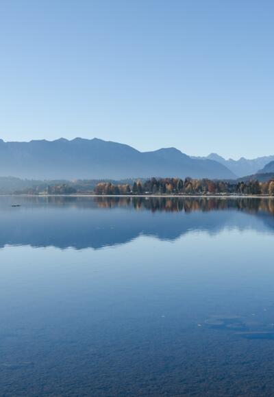 Radtour - Blaues Land - Blick auf den Staffelsee