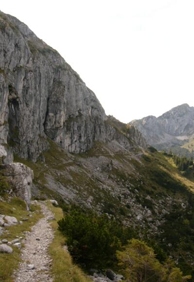 Weg zum Gabelschrofen bei Schwangau