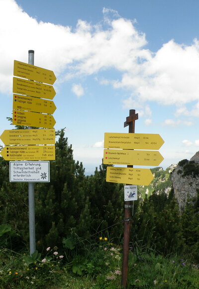 Probstalmsattel nach Westen