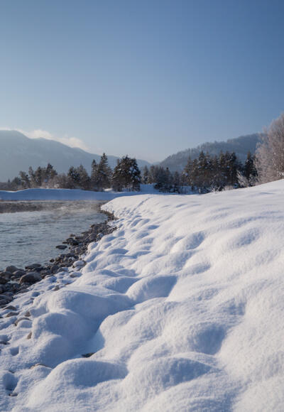 An der Isar entlang nach Bad Tölz