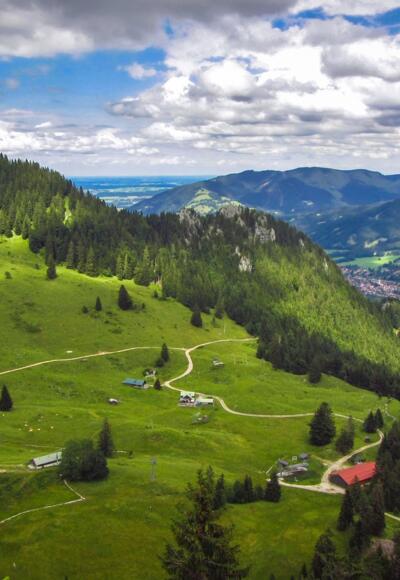 Blick auf die Kotalm vom Kotigen Stein