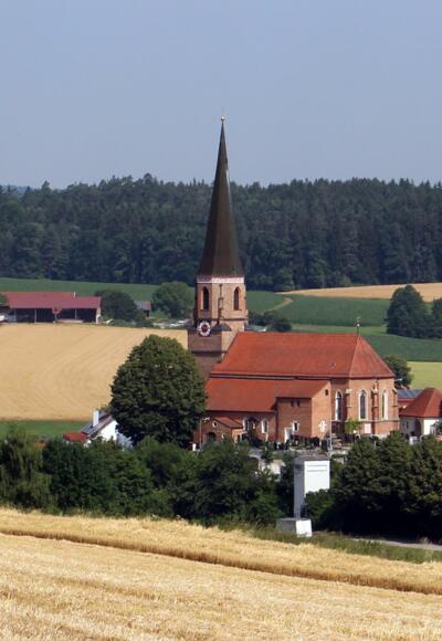 Blick auf Hirschhorn