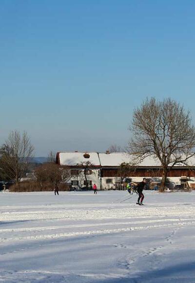 Loipe in Benediktbeuern