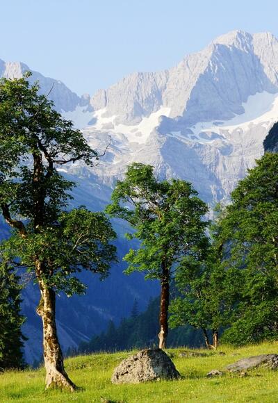 Am Taleingang bei den Hagelhütten