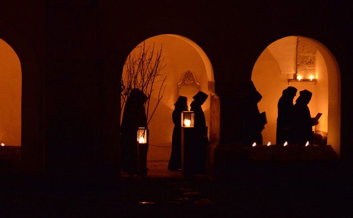 Adventführung im Kerzenlicht durch das Schloss Berchtesgaden