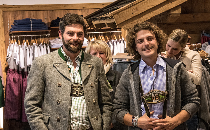 Engelbert Junior und Michael Aigner