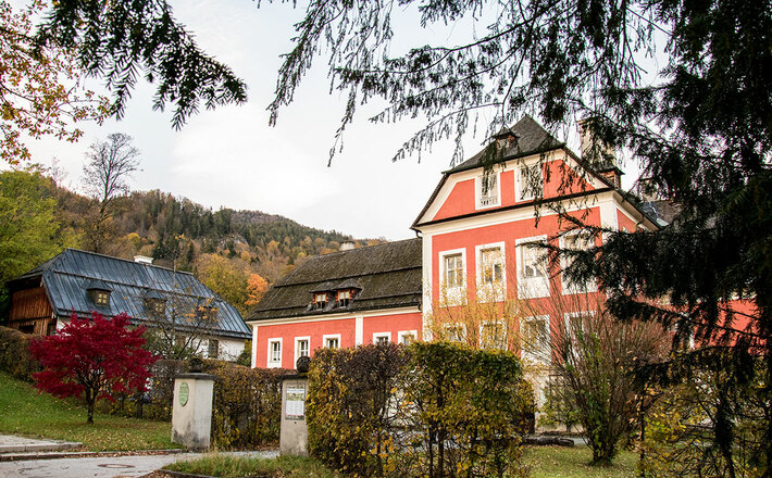 Schloss Adelsheim im Herbst