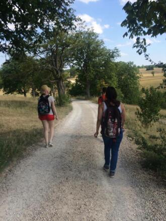 Rückweg von Frauenbergkapelle