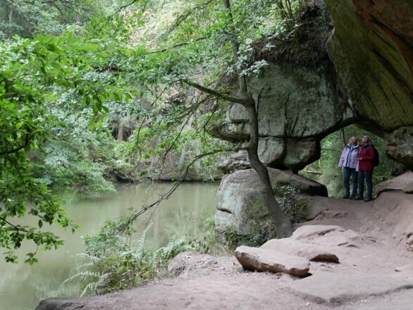 In der Schwarzachklamm