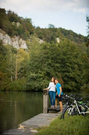 Am &quot;alten Kanal&quot; bei Essing