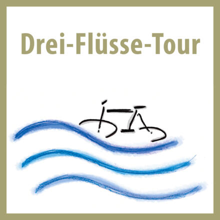 Markierung Drei-Flüsse-Tour