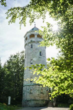 Der Aussichtsturm auf dem Taubenberg