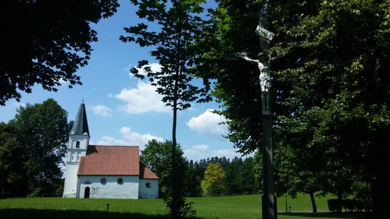 Nikolauskapelle am Gipfel des Nikolaibergs