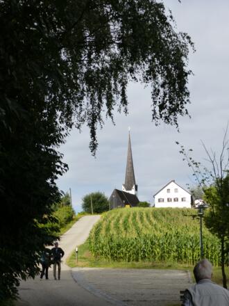 Von Niederham nach Oberdorfen