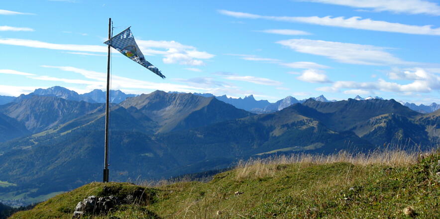 Traumhafter Blick ins Karwendel!