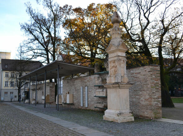 Schleifenroute - Augsburg Domplatz