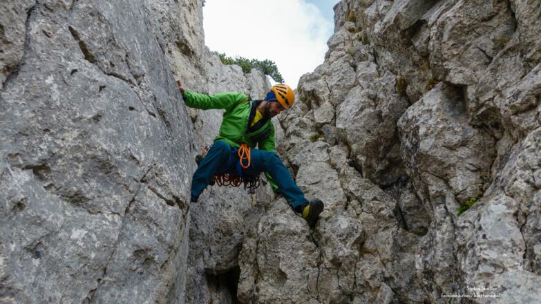 Rinnen am Westgrat abklettern