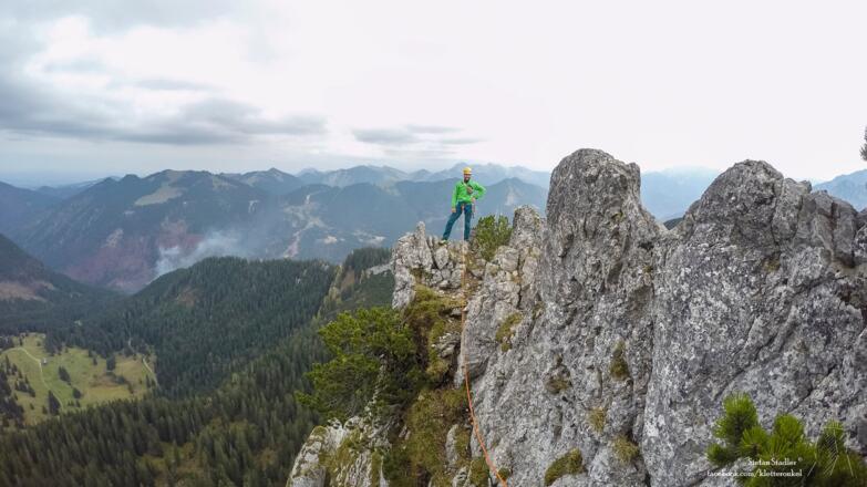im oberen Teil des aussichtsreichen Ostgrat