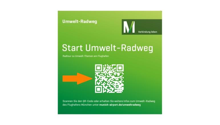 QR-Code Umwelt-Radweg