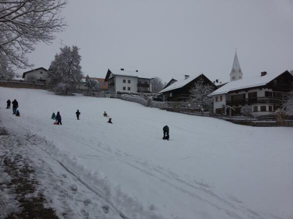 Schlittenberg am Ende des Rentnerwegs