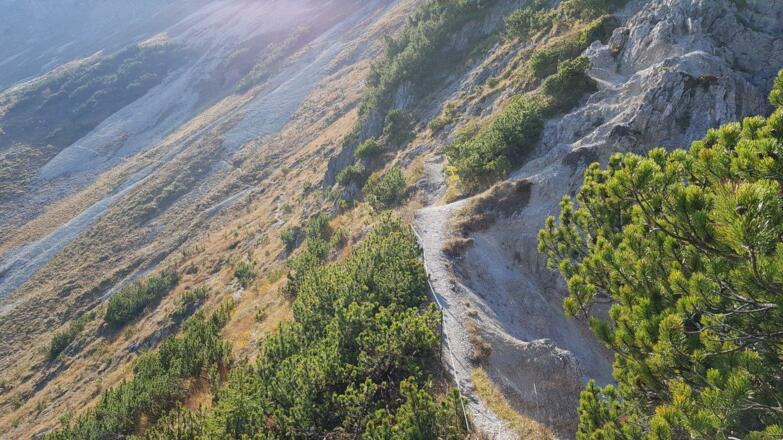 Weg zur Halserspitze