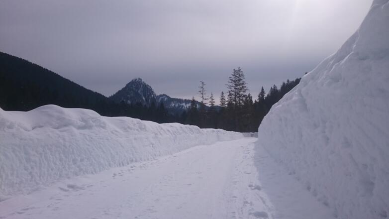Blick von der Schwarzentenn zurück zum Leonhardstein