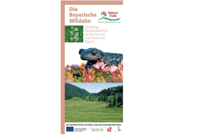  Broschüre Natura Trail &quot;Die Bayrische Wildalm&quot;