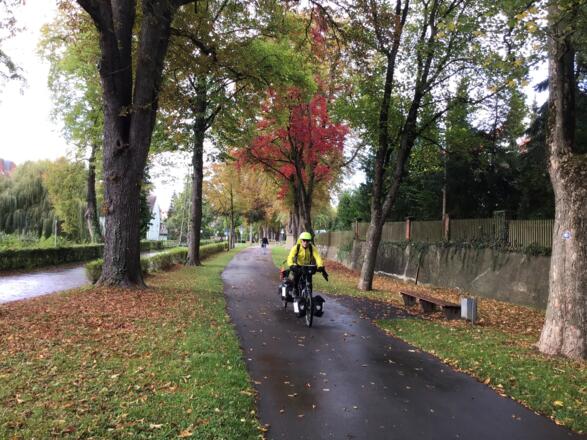 Schleifenroute - Donauwörth Stadteinwärts