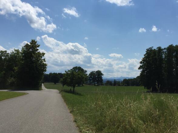 Richtung Peißenberg