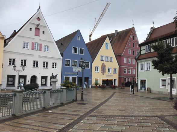 Schleifenroute - Donauwörth bunte Häuser