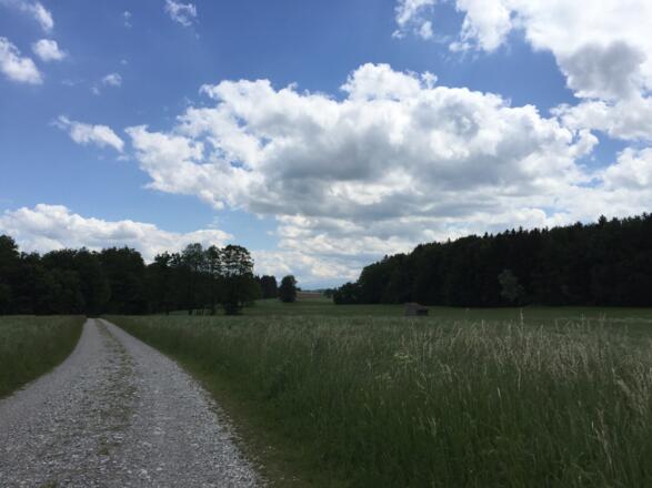Schotterweg Hardt - Magnetsried