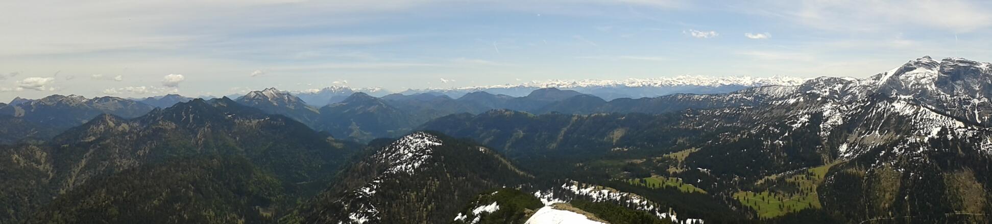 Panoramablick von der Halserspitze SO