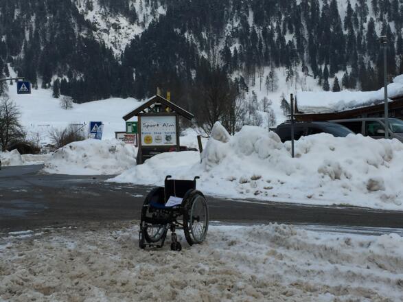 Einstieg bei der Sportalm