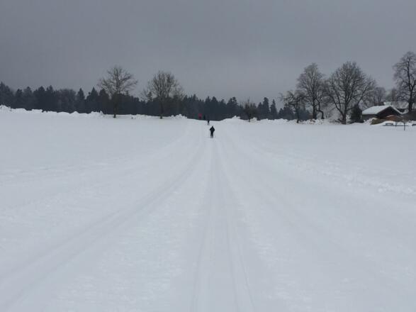 Dieser Anstieg zieht sich.