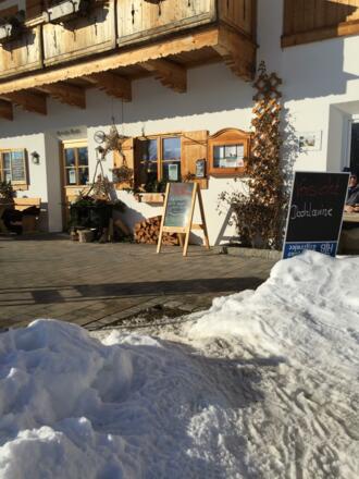 möglicher Einstieg zur Sonnenloipe