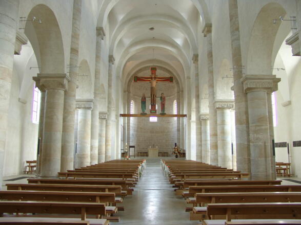 Hauptschiff der Basilika