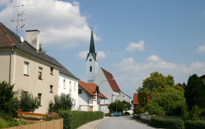 Kirche Peterskirchen.