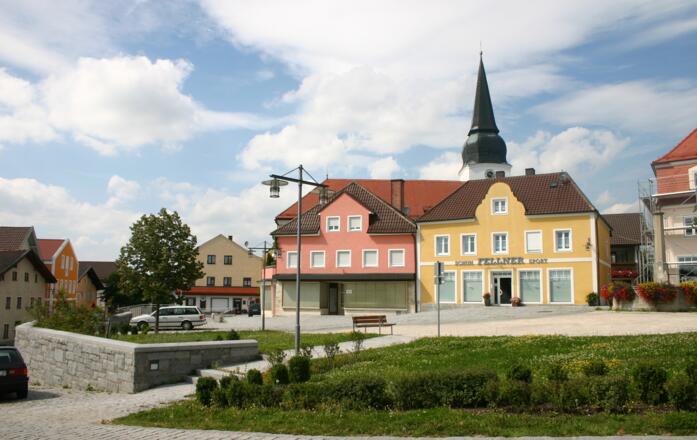 Startpunkt in Simbach Ortszentrum.