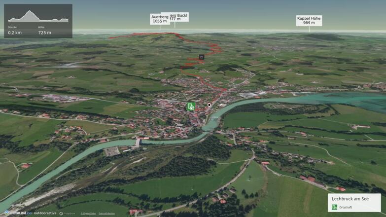 Pilgerweg im Allgäu: Münchener Jakobsweg: Lechbruck - Marktoberdorf
