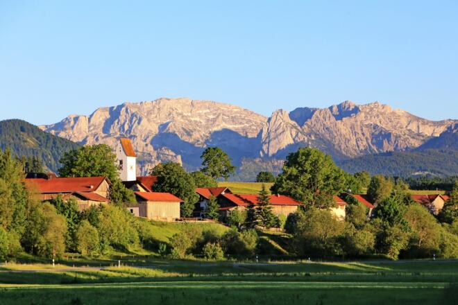 Prem liegt traumhaft schön im oberbayerischen Alpenvorland