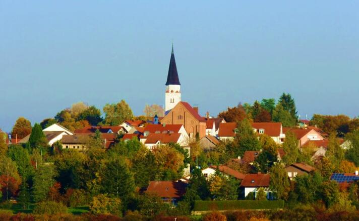 Blick von Oberhöft auf Falkenberg