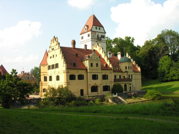 Wasserschloss in Schönau.