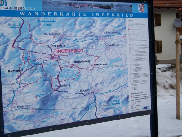 Infotafel in Ingenried.