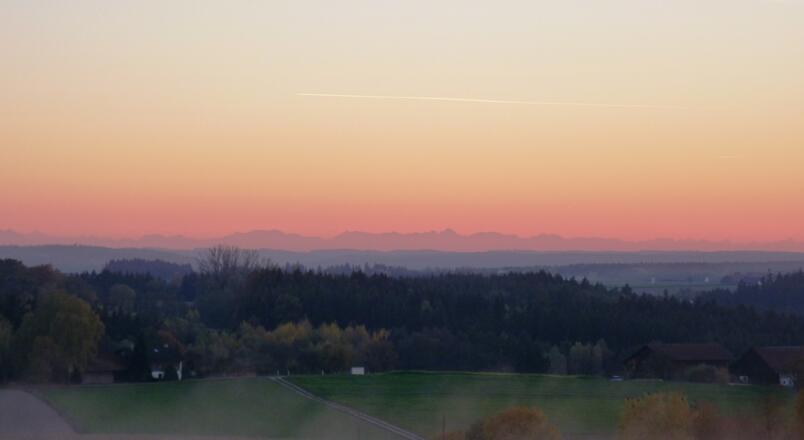 Abendstimmung bei Neuhofen