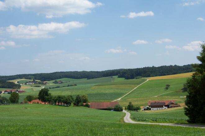 Ausblick bei  Matzing