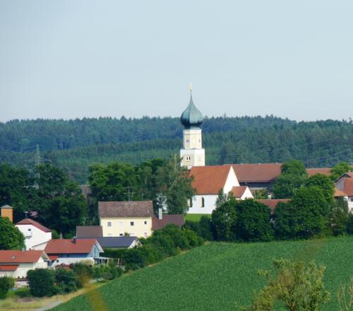 Blick von Eiselstorf auf Hainberg